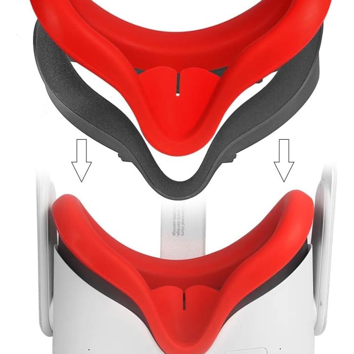 GENERICO - Cover Facial De Silicona A Prueba Sudor Para Oculus Quest 2