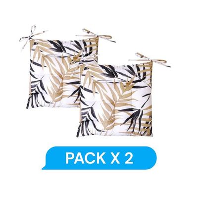 Imagen 2 del producto Cojin Terraza Silla Impermeable California 40x40 Pack X2 - S9970CALI