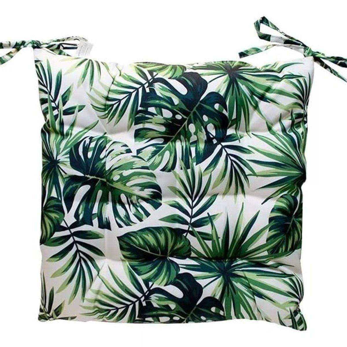 GENERICO - Cojin Terraza Silla Impermeable Monstera 40x40 Pack X2 - S9970M