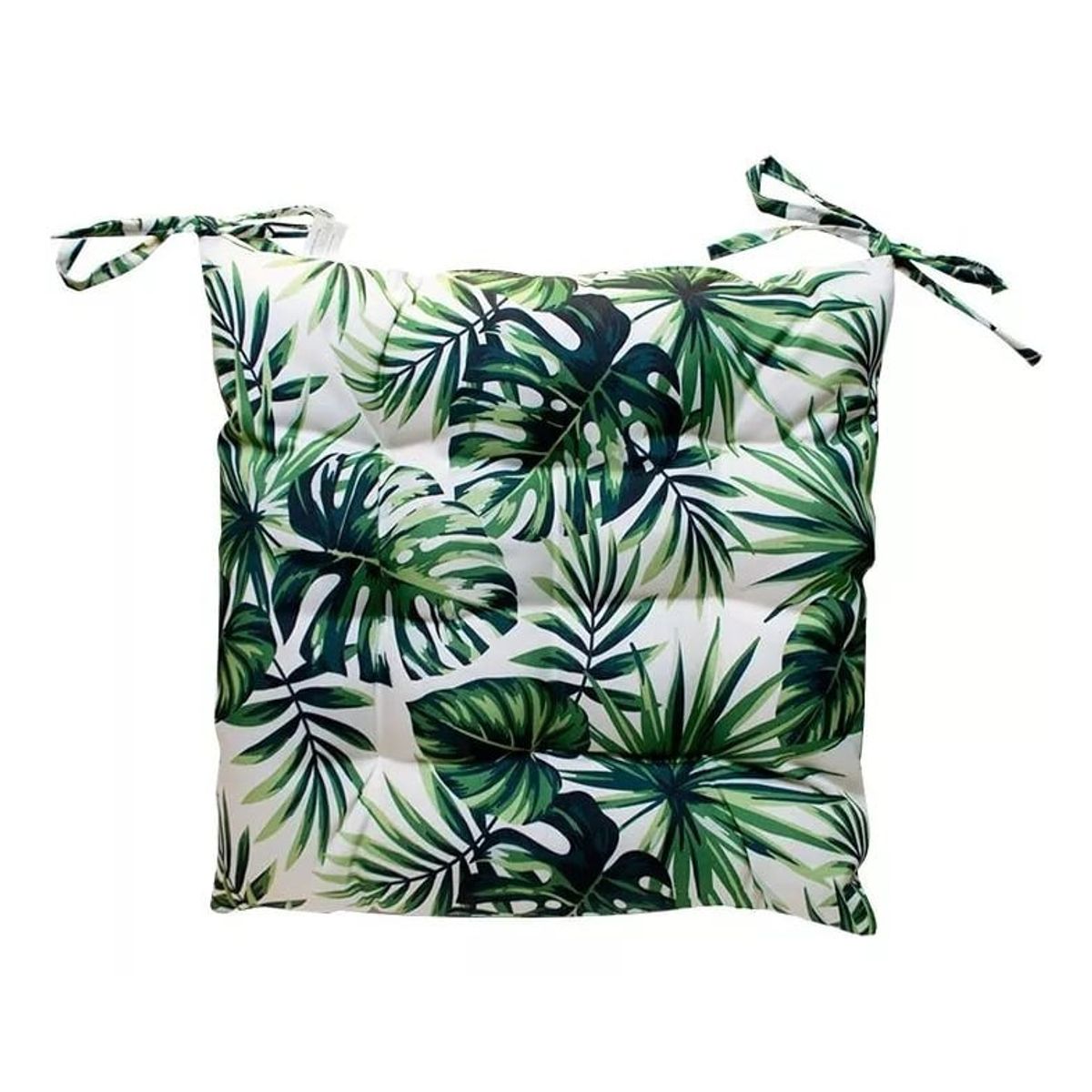 GENERICO - Cojin Terraza Silla Impermeable Monstera 40x40 Pack X2 - S9970M
