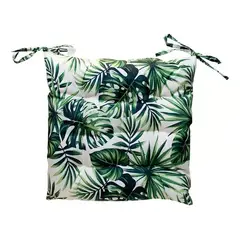 GENERICO - Cojin Terraza Silla Impermeable Monstera 40x40 Pack X2 - S9970M