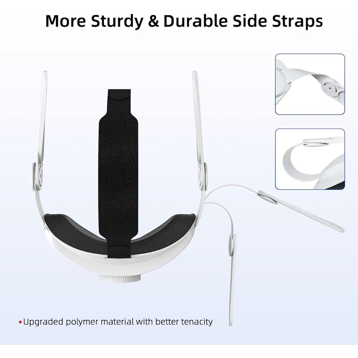 GENERICO - Correa Elite Cabeza Para Oculus Quest 2 Comoda Ajustable