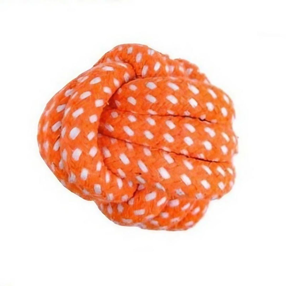 GENERICO - Juguete de tela en forma de pelota para perro Roja