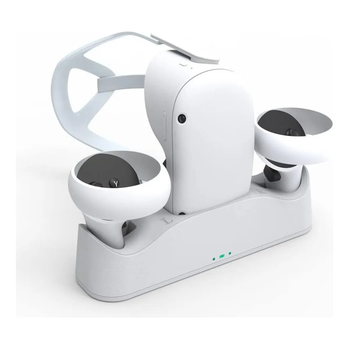 GENERICO - Base Dock De Carga 3 En 1 Para Oculus Quest 2 Firme