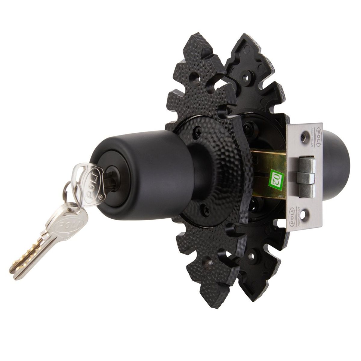 POLI - Cerradura Tubular Urbano Rústica Acceso