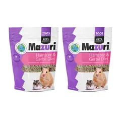 MAZURI - Alimento Hamster y Jerbo 350 gr Pack X2
