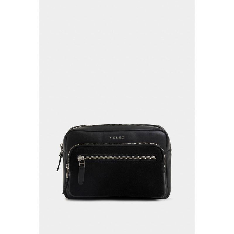 VELEZ - Vélez Manos Libres Bright Cuero Para Hombre Gamuzado Negro