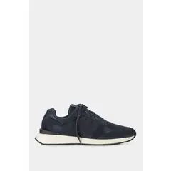 VELEZ - Vélez Zapatillas Oporto De Cuero Lona Hombre Azul Osc