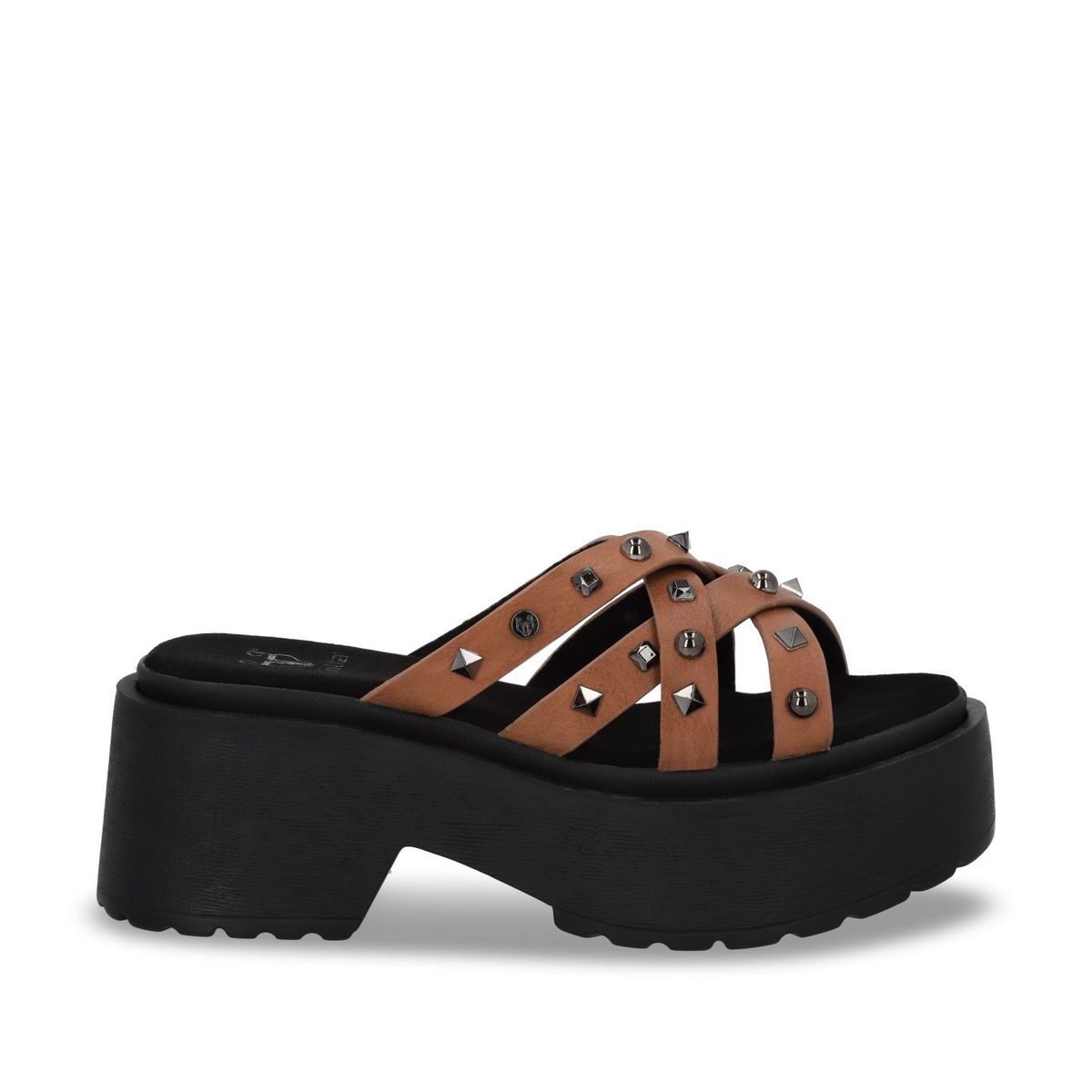 GOTTA - Sandalia Mujer Café Plataforma 45984 Gotta