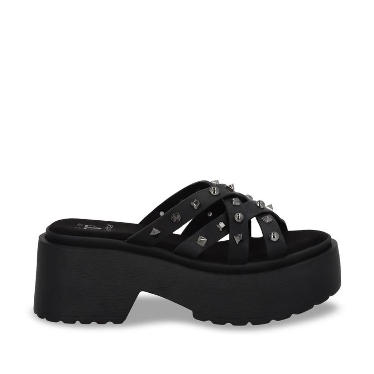 GOTTA - Sandalia Plataforma Negra Mujer 45984