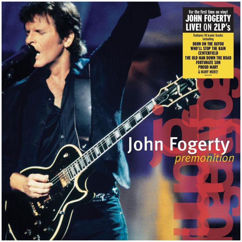 HITWAY MUSIC - JOHN FOGERTY - PREMOTINION LIVE 1997 - VINILO - Negro