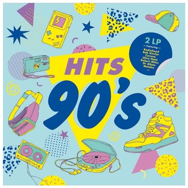 HITWAY MUSIC - HITS 90 - VARIOUS ARTIST 2LP FRANCE-VINILO HITWAY MUSIC