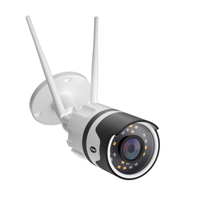 YALE - Cámara Wifi/HD Yale Apto para Lluvia - Visión Nocturna + App