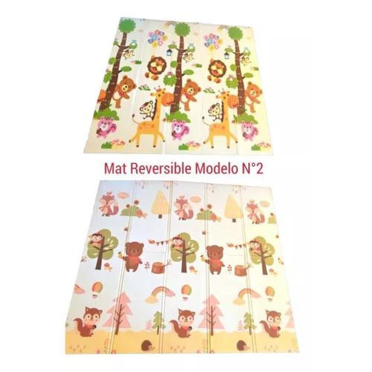 GENERICO - Alfombra Antigolpes Niño Bebe Con Bolso 180x200x1cm Premium