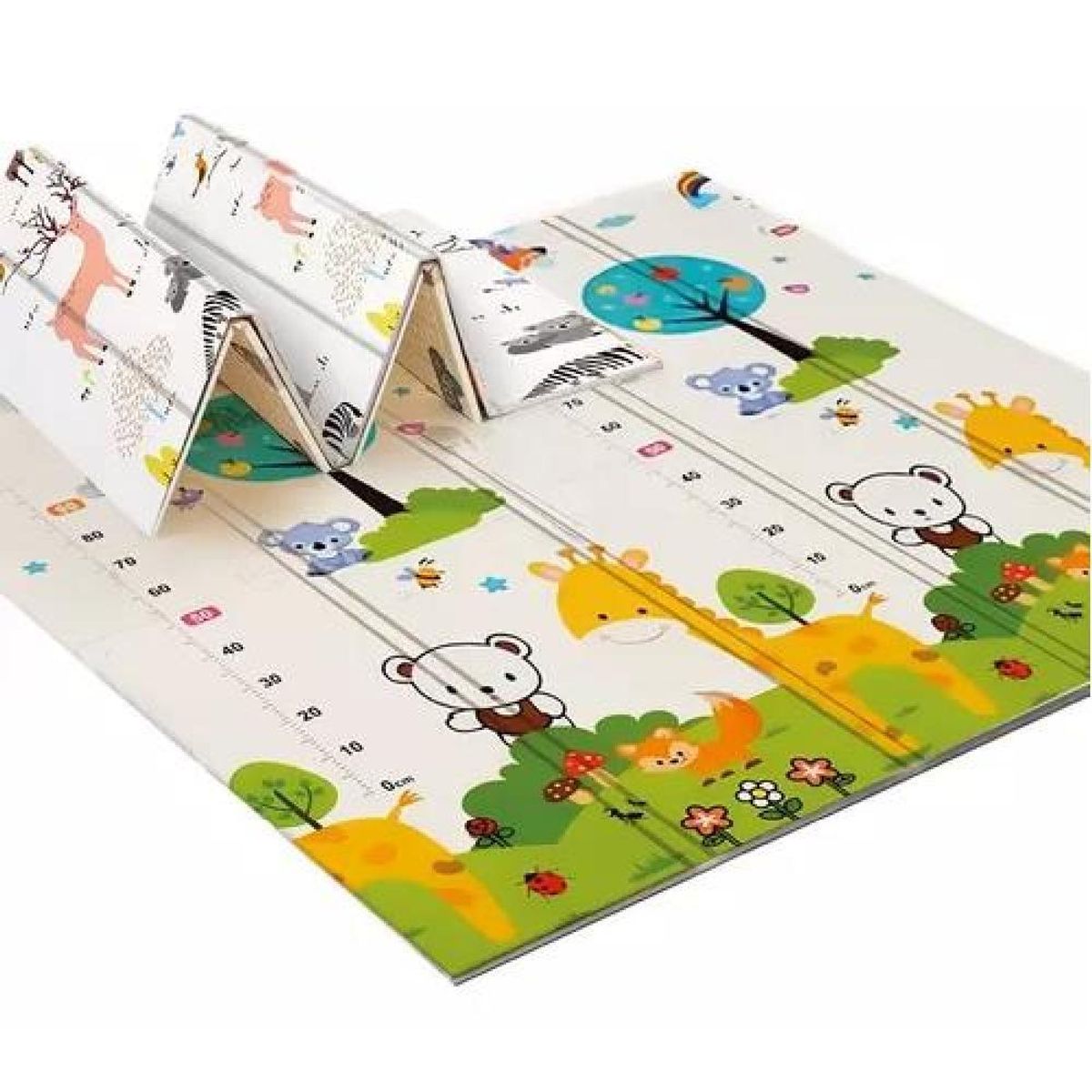 GENERICO - Alfombra Antigolpes Bebe Plegable Babynest 180x190x1cm