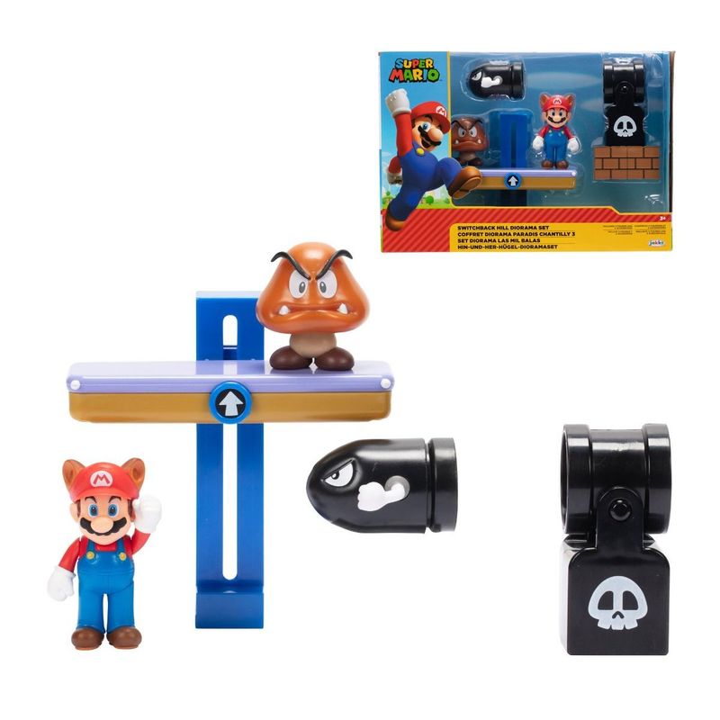 NINTENDO - Nintendo 6Cm Switchback Hill Diorama Set
