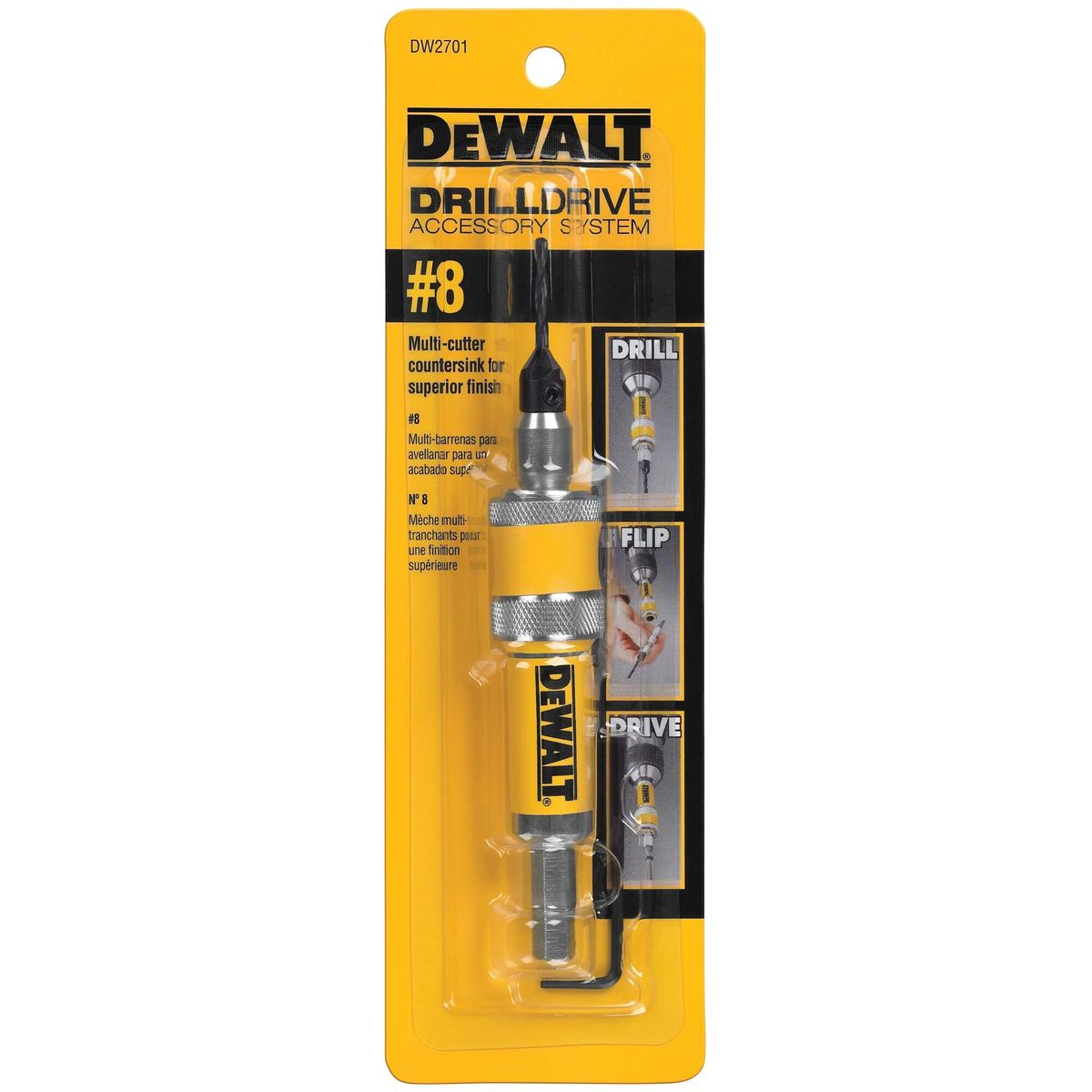 DEWALT - Adaptador rápido AvellanarAtornillar 8 DEWALT DW2701