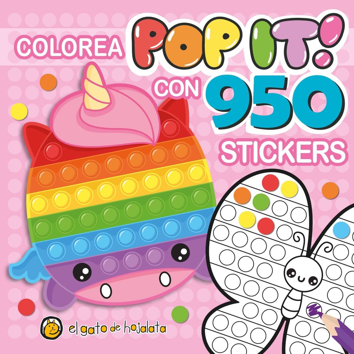 EDITORIAL GUADAL - Libro Pop It 3-Unicornio