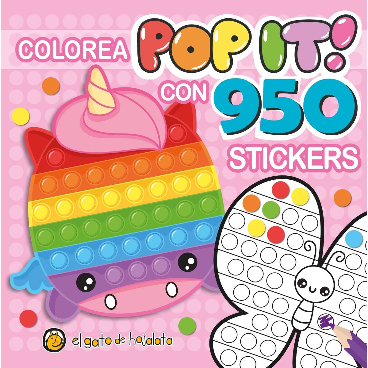 EDITORIAL GUADAL - Libro Pop It 3-Unicornio