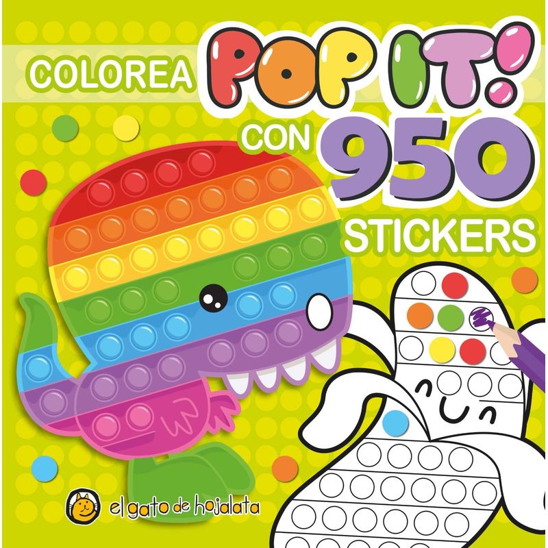 EDITORIAL GUADAL - Libro Pop It 3-Dinosaurio