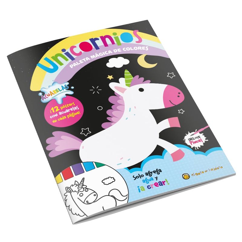 EDITORIAL GUADAL - Libro Paleta De Colores-Unicornios
