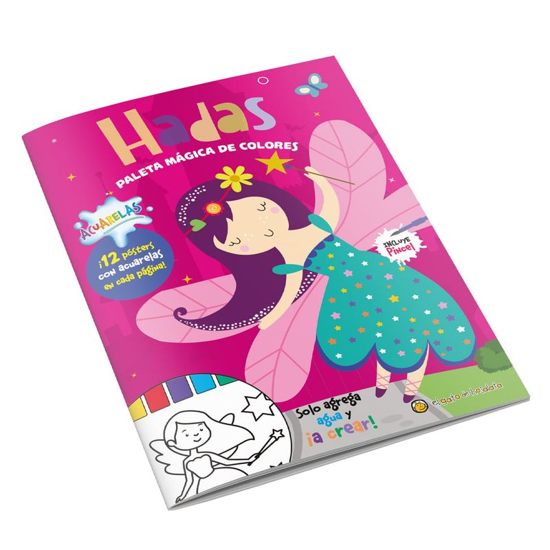 EDITORIAL GUADAL - Libro Paleta De Colores-Hadas