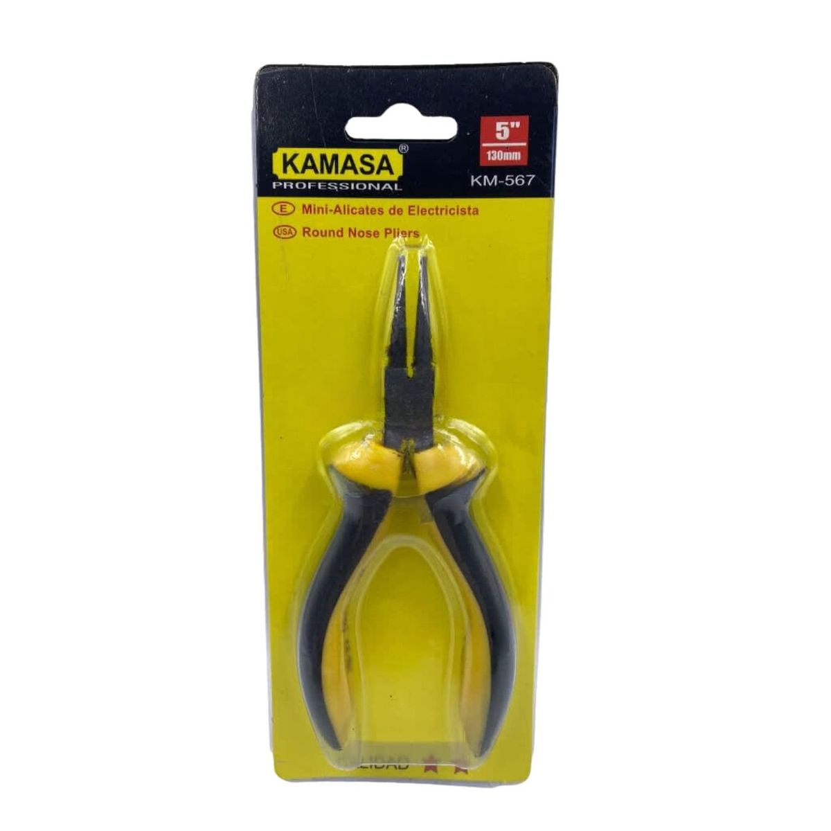 GENERICO - Mini Alicate Punta Roma 5 Pulgadas Dobla Apreta Ferreteria