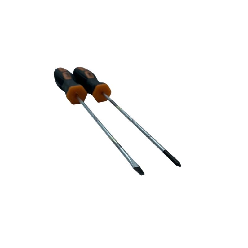 GENERICO - Set 2 Pzas Destornilladores de 4x3mm Herramienta Ferreteria