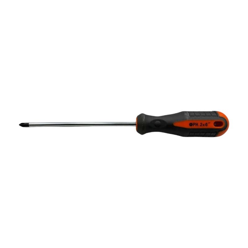 GENERICO - Destornillador Punta de Cruz 6x6mm Herramienta Ferreteria