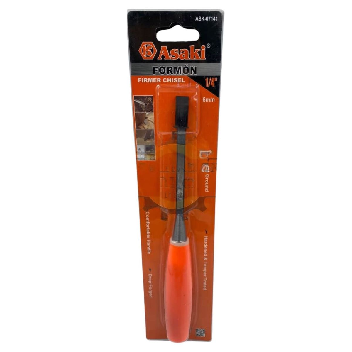 GENERICO - Formon de 6mm Herramienta Profesional Ferreteria