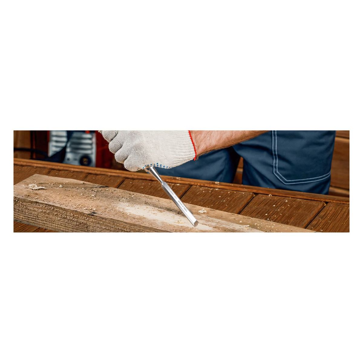 GENERICO - Formon de 6mm Herramienta Profesional Ferreteria