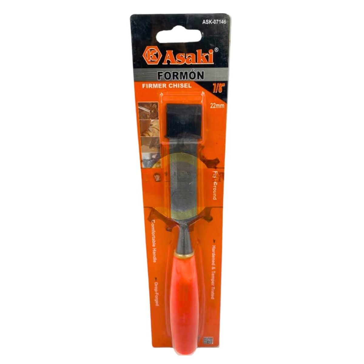 GENERICO - Formon de 22mm Herramienta Profesional Ferreteria