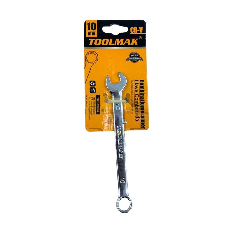 GENERICO - Llave Combinada Corona de 10mm Herramienta Ferreteria