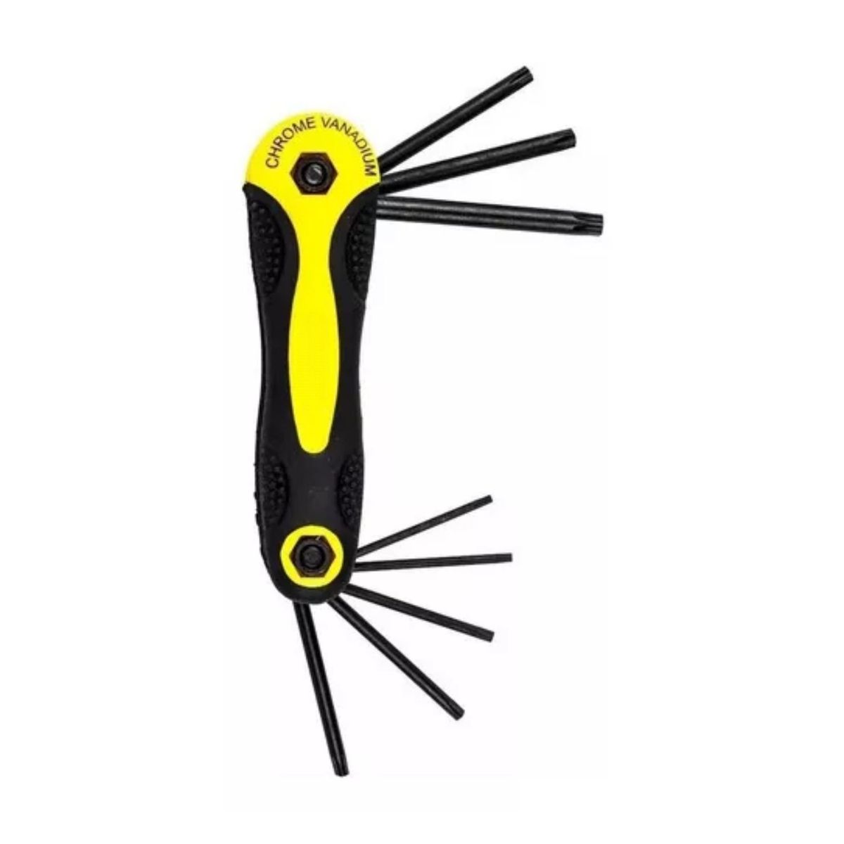 GENERICO - Set Llave Torx Puntas Estrellas 8 Piezas Herramienta Profesional