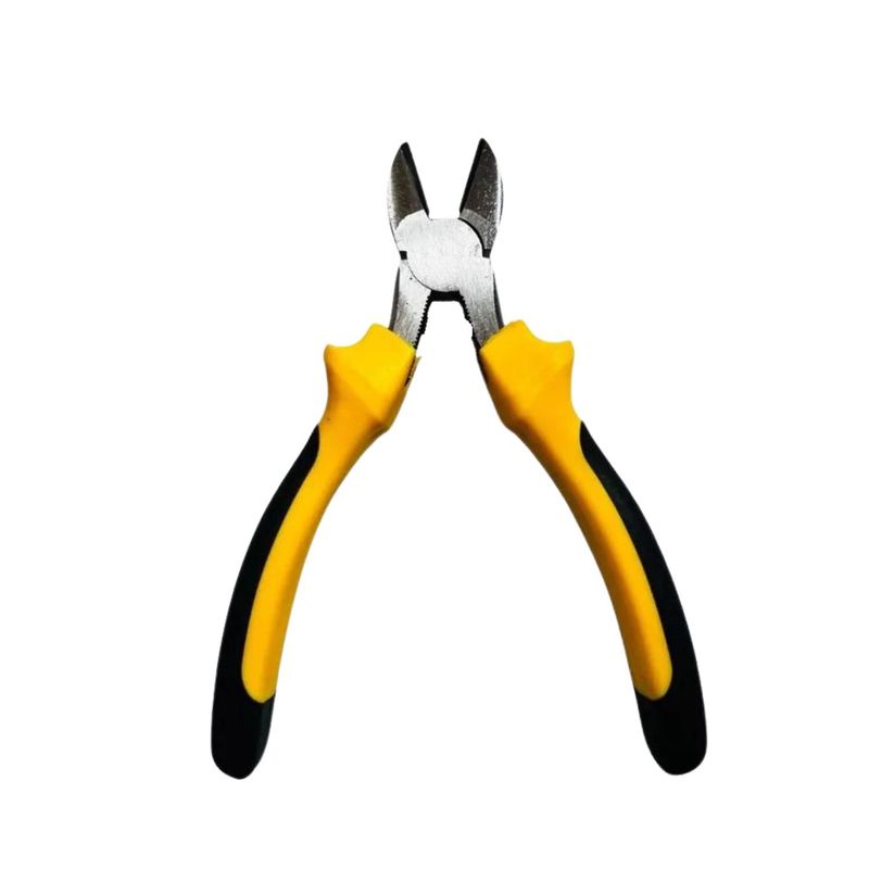 GENERICO - Alicate Corte 6 Pulgadas Con Mango Corta Dobla Ferreteria