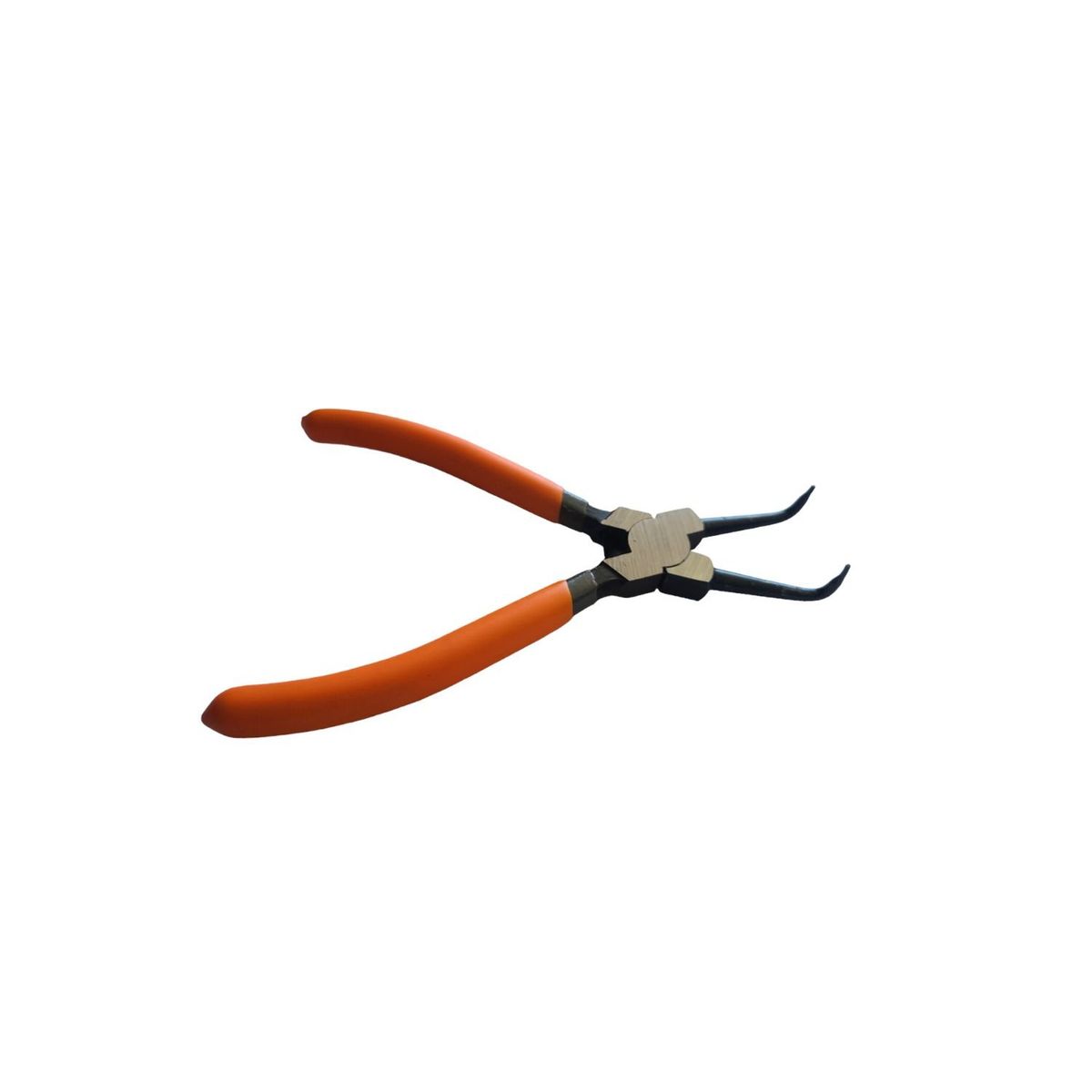 GENERICO - Alicate Sacaseguro Punta Curva 7 Pulgadas Apreta Ferreteria