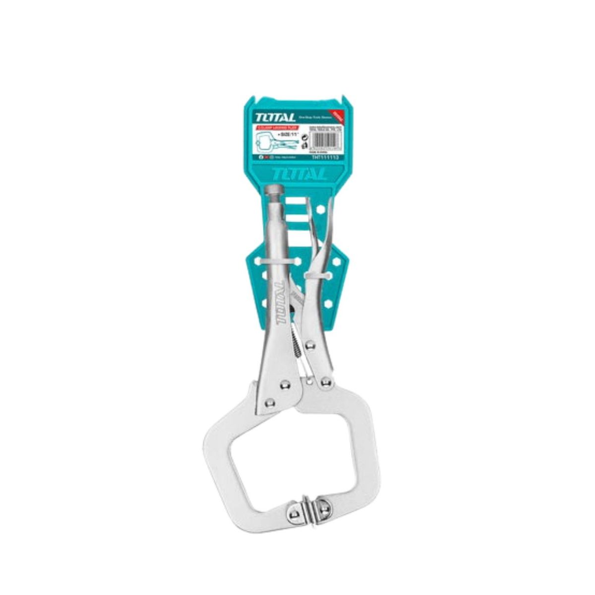 TOTAL - Alicate Tipo Caiman Forma C 11 Pulgabas Resistente Herramienta