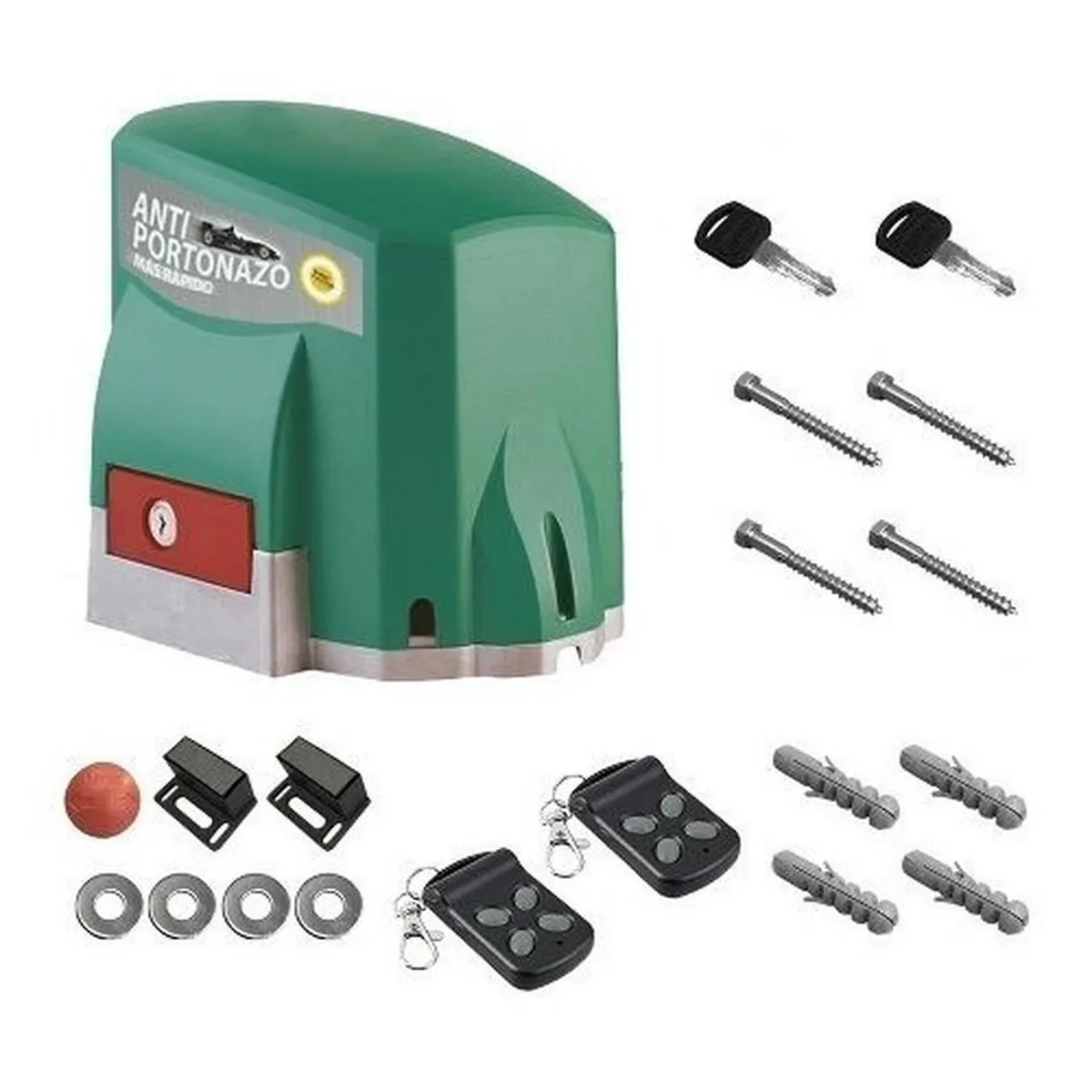 VELOTI - Kit Motor Veloti Speed 700kg Anti Portonazo 2 Controles