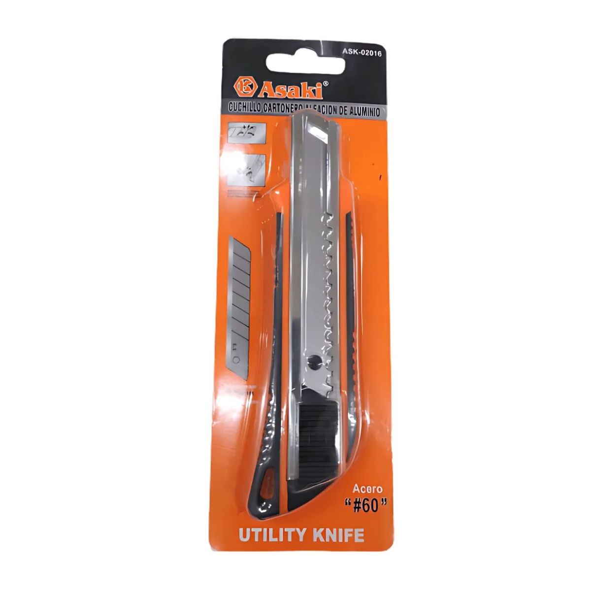 GENERICO - Cuchillo Cartonero Asaki Para Manualidades Trabajo Cartonero