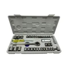 GENERICO - Set Juego de Dados 40 Pzas Universal Repuestos Ferreteria