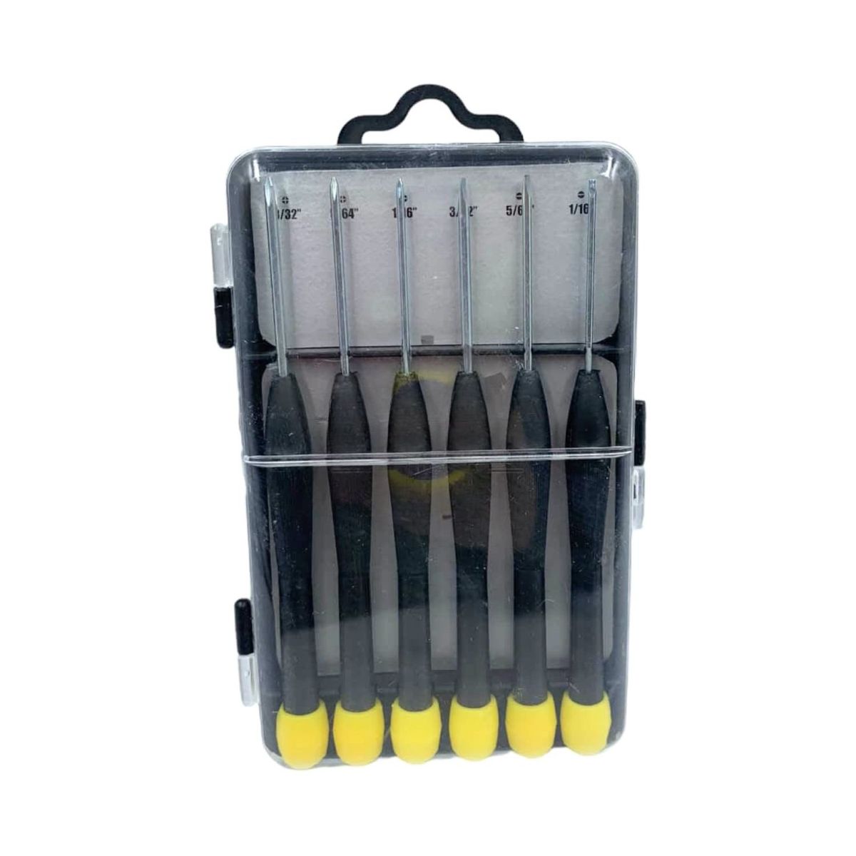 GENERICO - Set Destornilladores de Precision 6 Pzas Ergonomicos Ferreteria