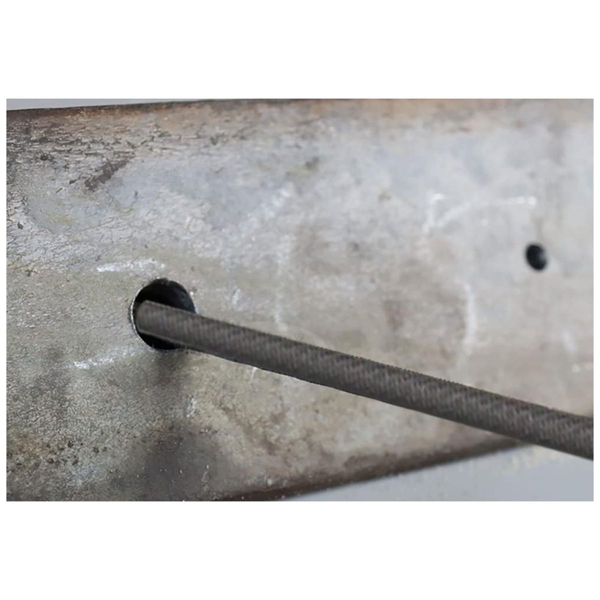 GENERICO - Lima Redonda de 6" Pulgadas Herramienta Ferreteria