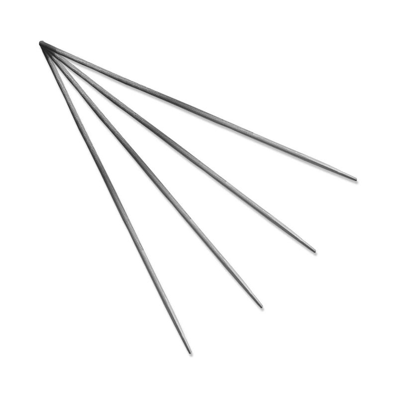 GENERICO - Pack 12 Limas para Motosierra de 245x4mm Ferreteria