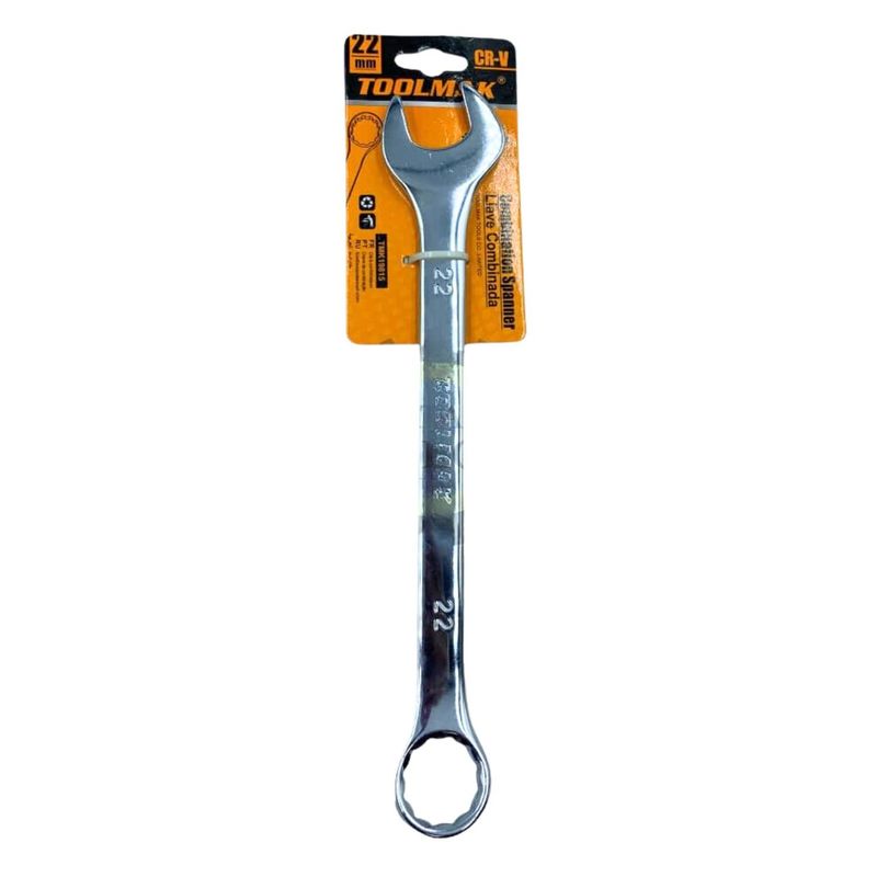 GENERICO - Llave Combinada Corona de 22mm Herramienta Ferreteria