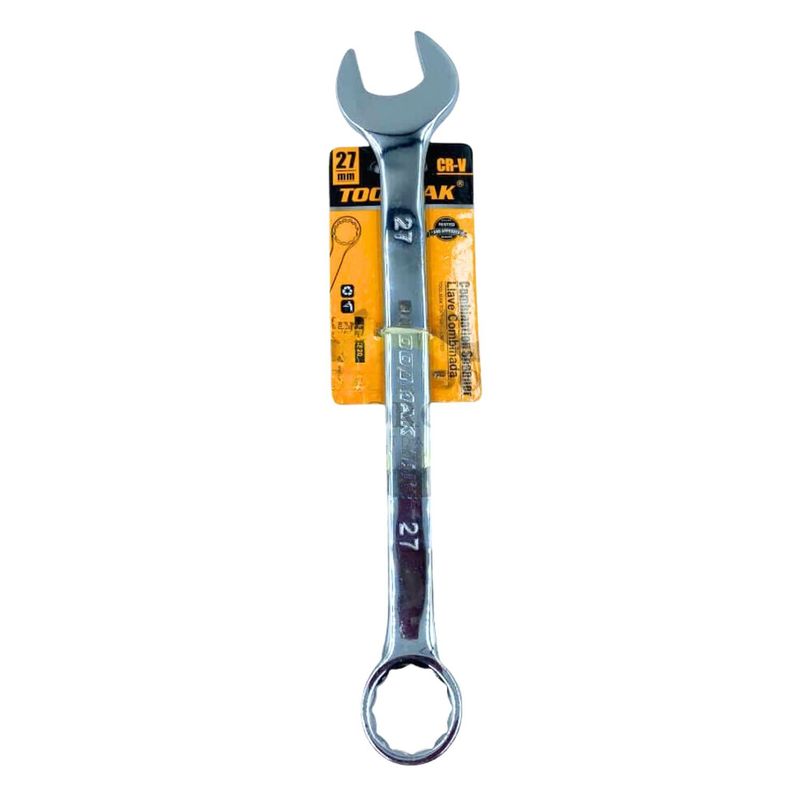 GENERICO - Llave Combinada Corona de 27mm Herramienta Ferreteria