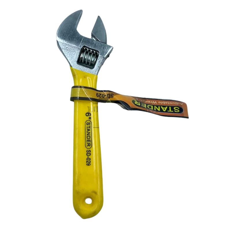 GENERICO - Llave Francesa Ajustable 6 Pulgadas Herramientas Ferreteria
