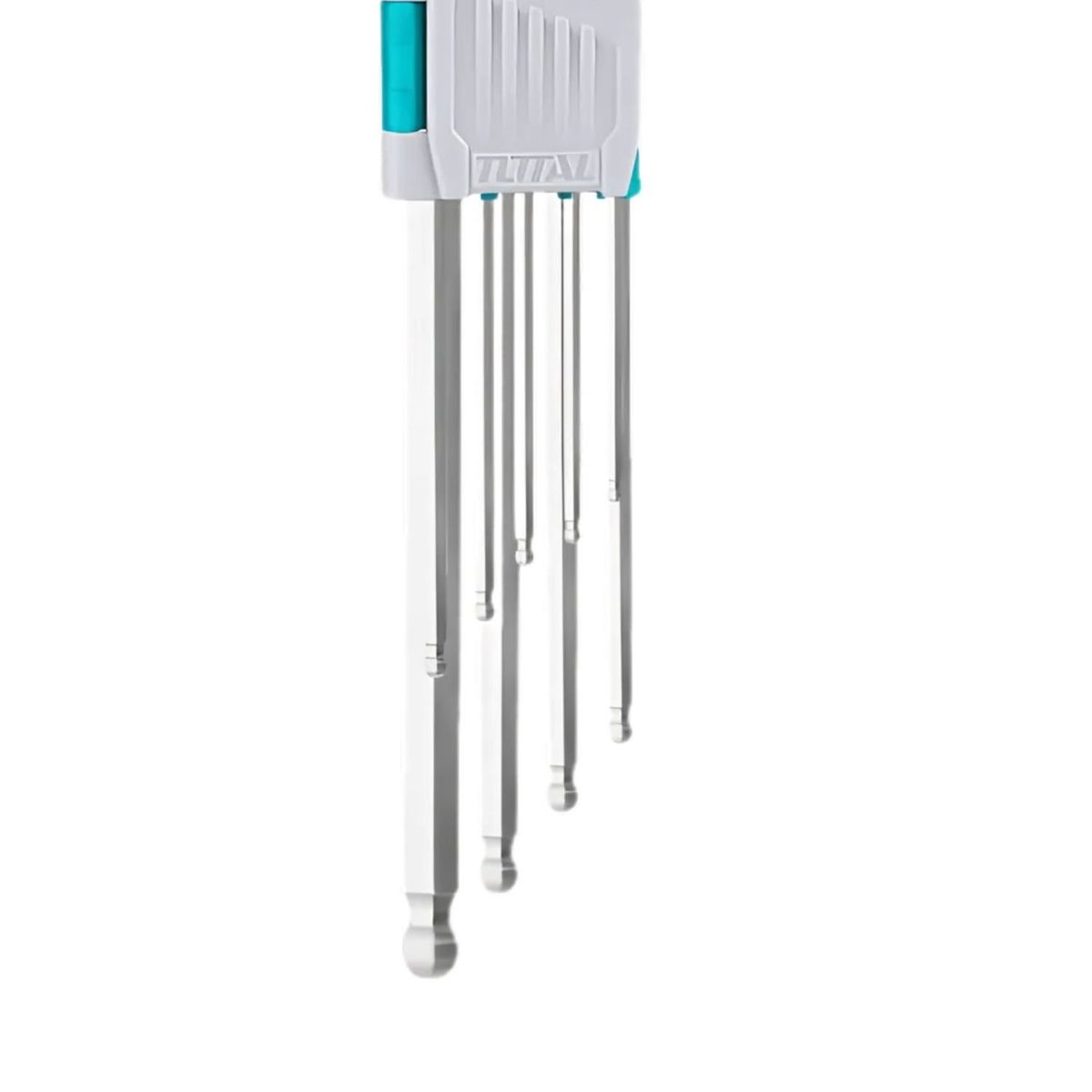 TOTAL - Set Llaves Allen L 9 Pzas Herramienta Profesional Ferreteria