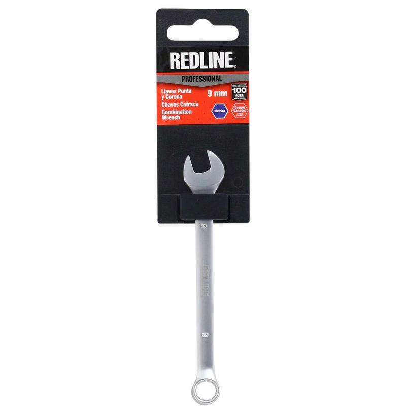 GENERICO - Llave Combinada Punta Corona 9mm Herramienta Profesional