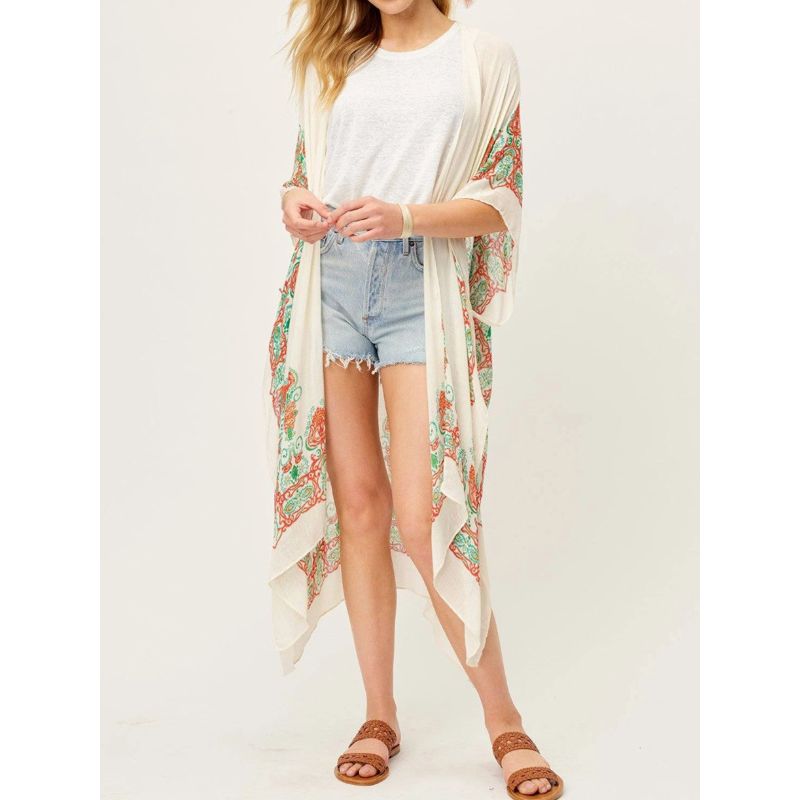 MOSS ROSE - Kimono de verano Mujer