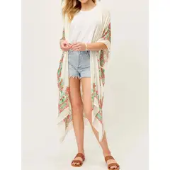 MOSS ROSE - Kimono de verano Mujer